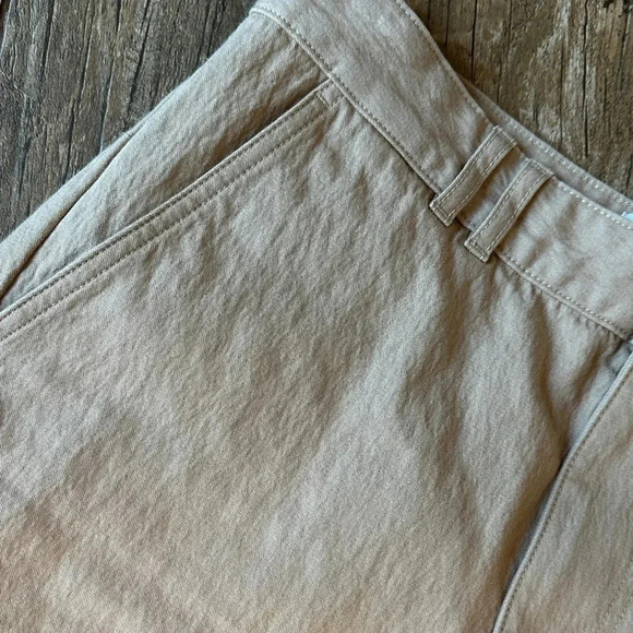 COS women’s regular chino trouser pants khaki jeans straight leg size 8 - Picture 2 of 10